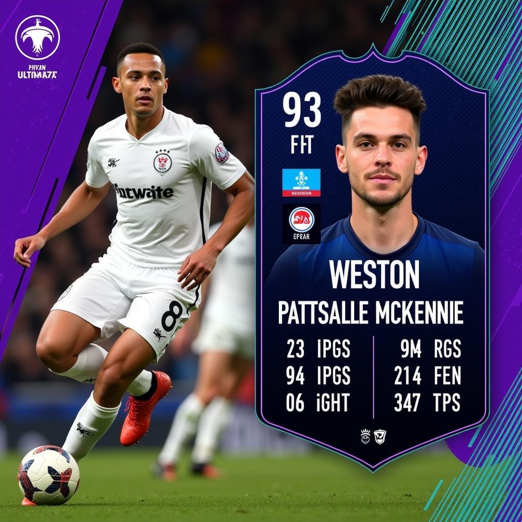 Weston McKennie in FIFA 23 Ultimate Team