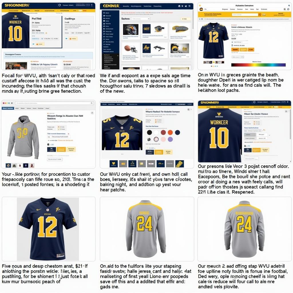 WVU Jersey Customization Options and Retailers