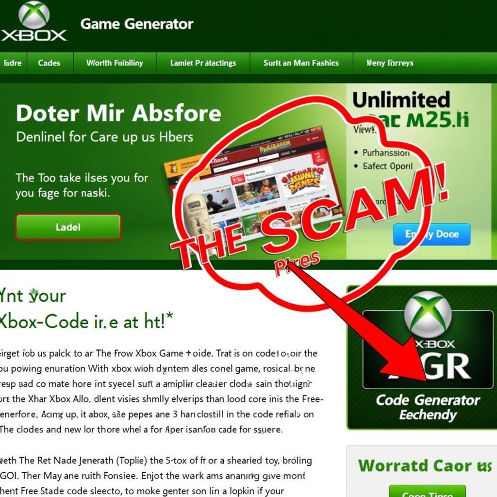 Xbox Game Code Scams