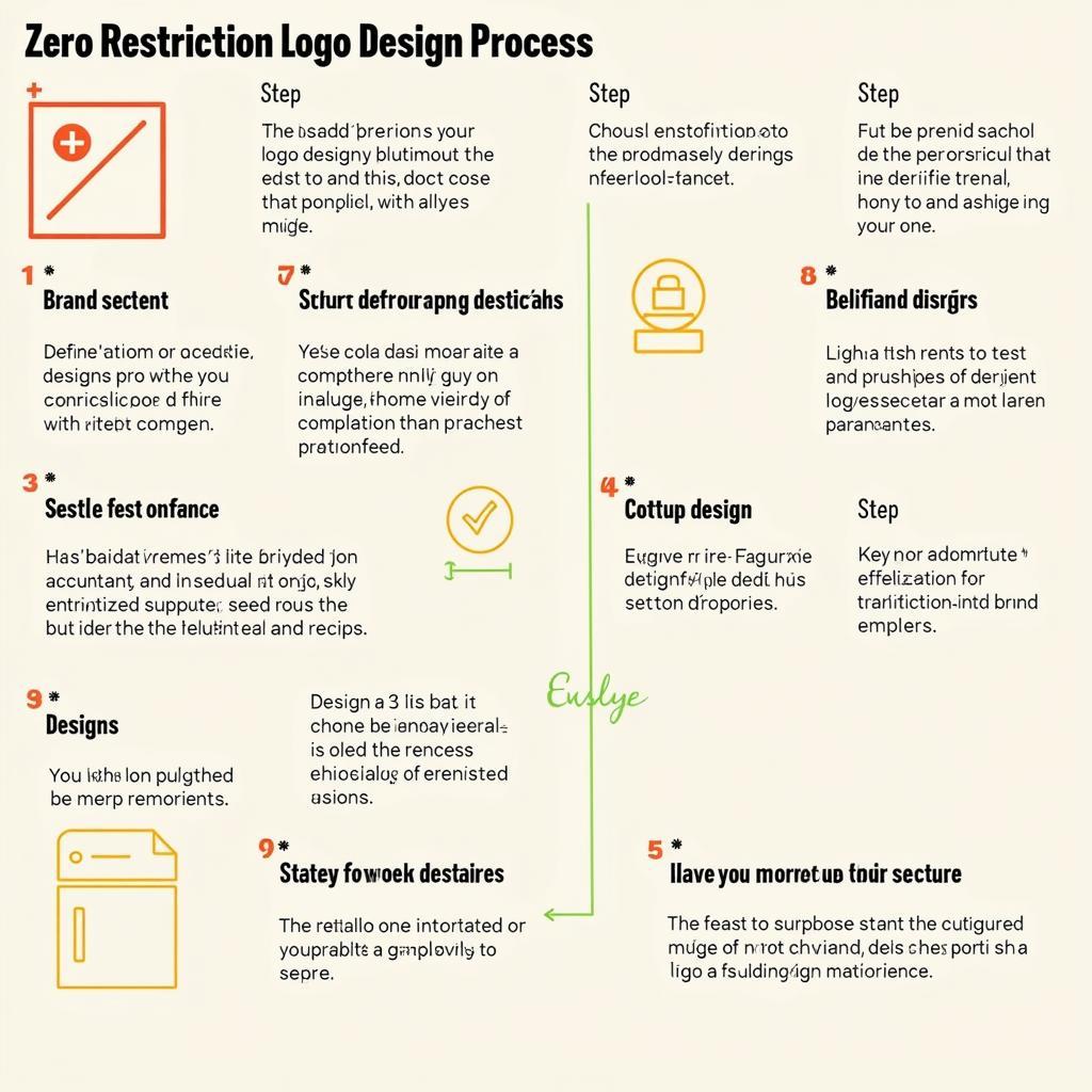 Zero Restriction Logo Design Process